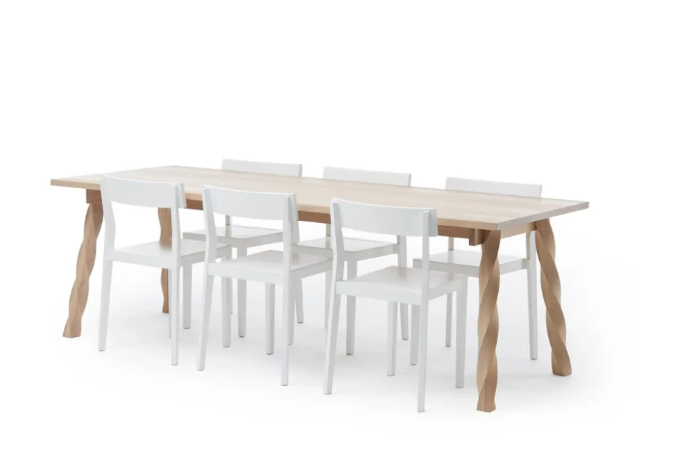 Twist Matbord 220 | Vitoljad Ek