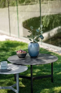 Twist Soffbord Ø90 | Lava Grey/ Dark Grey Structure