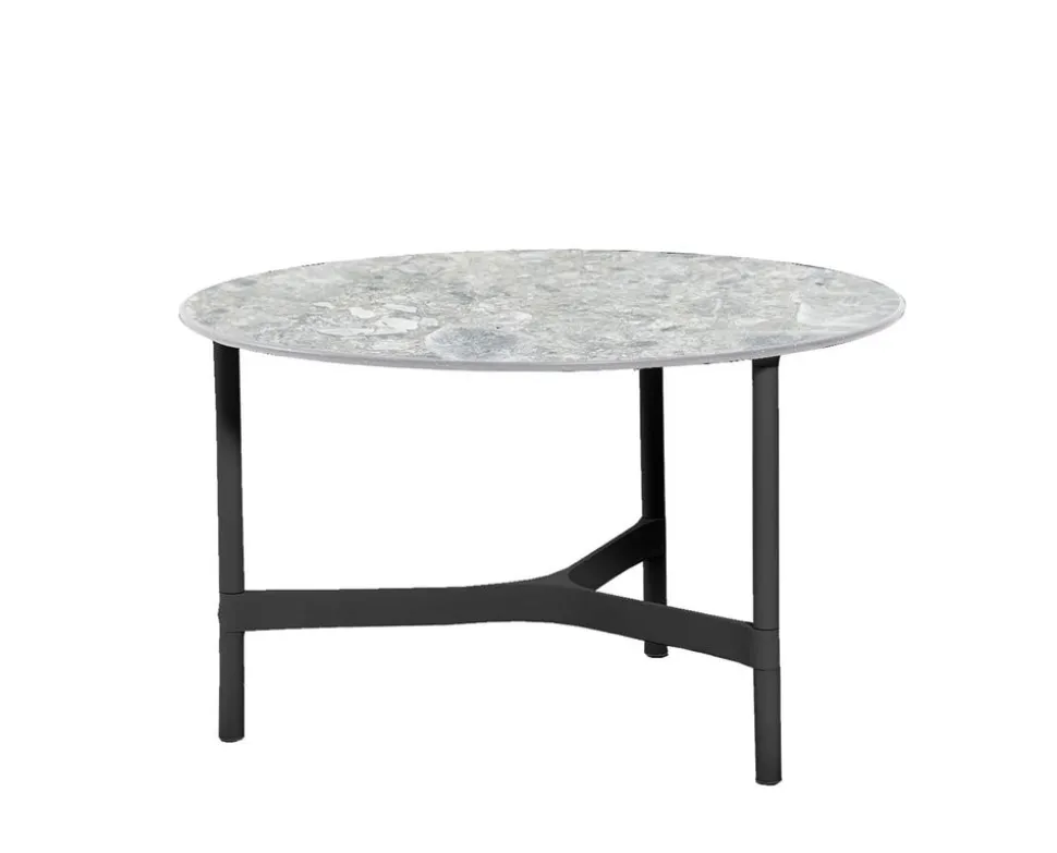 Twist Soffbord Ø70 | Lava Grey/ Multi Colour