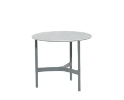 Twist Soffbord Ø45 | Light Grey/ Fossil Grey