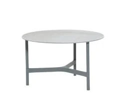 Twist Soffbord Ø70 | Light Grey/ Fossil Grey