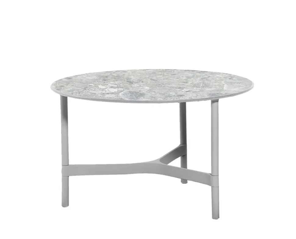 Twist Soffbord Ø70 | Light Grey/ Multi Colour