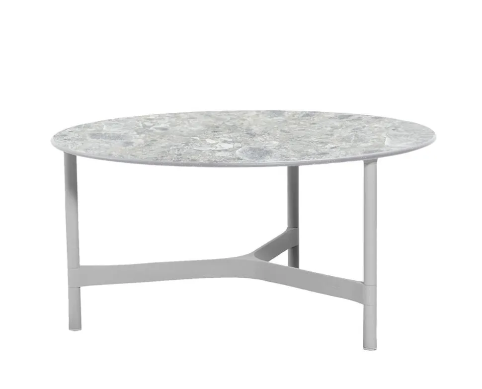 Twist Soffbord Ø90 | Light Grey/ Multi Colour