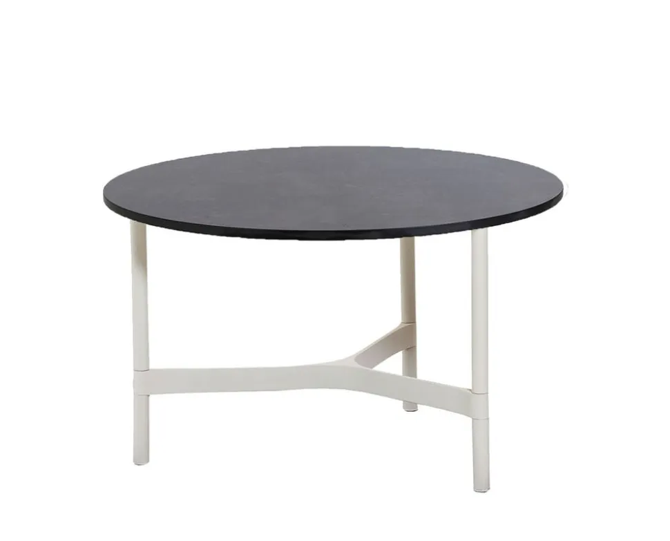 Twist Soffbord Ø70 | Sand/ Dark Grey Structure