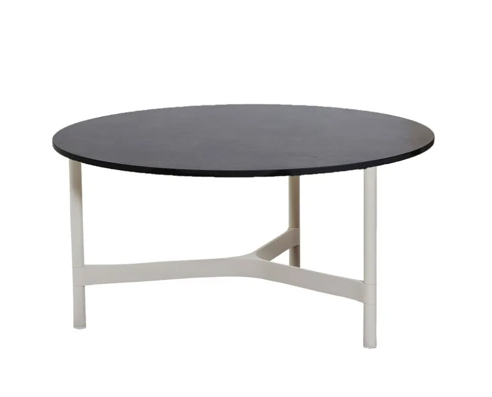 Twist Soffbord Ø90 | Sand/ Dark Grey Structure