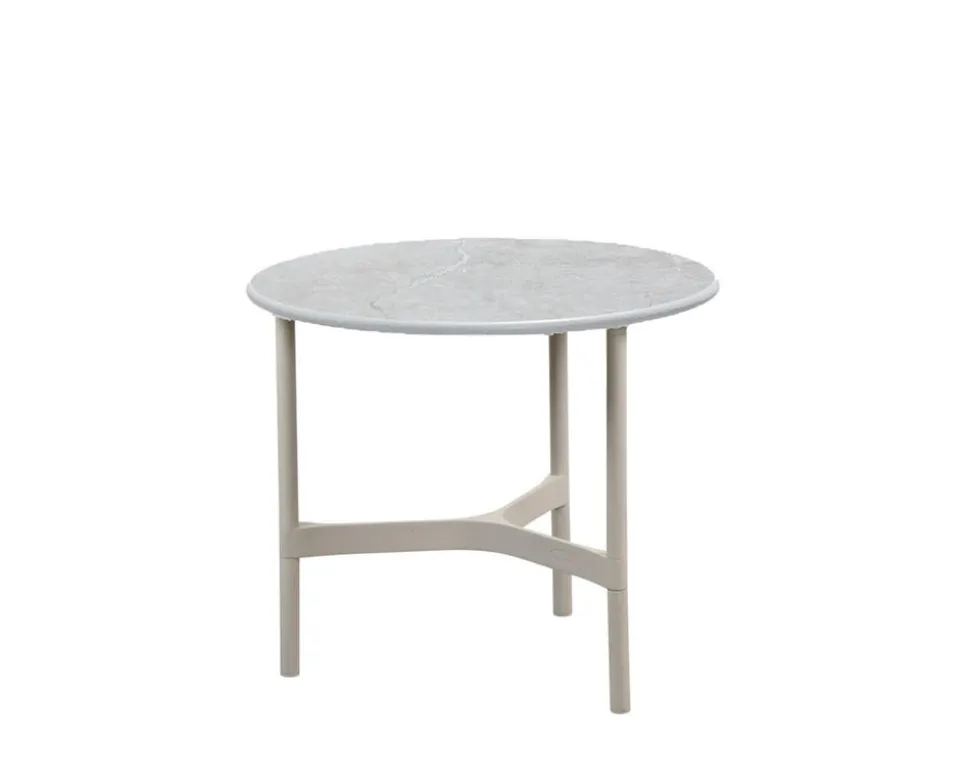 Twist Soffbord Ø45 | Sand/ Fossil Grey