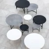 Twist Soffbord Ø45 | White/ Dark Grey