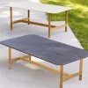 Twist Soffbord 120x60  | Lava Grey/ Fossil Black