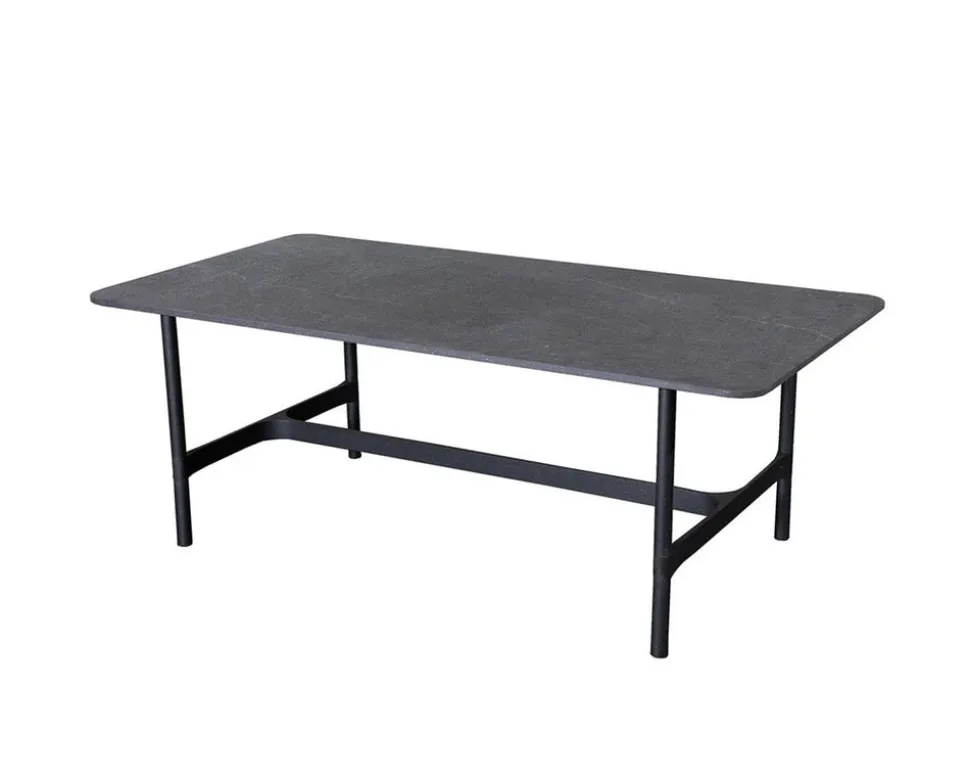 Twist Soffbord 120x60 | Lava Grey/ Fossil Black