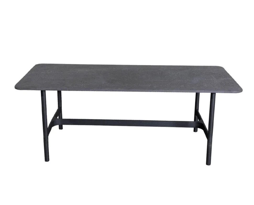 Twist Soffbord 120x60 | Lava Grey/ Fossil Black