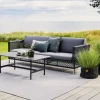 Twist Soffbord 120x60  | Lava Grey/ Fossil Grey