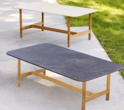 Twist Soffbord 120x60  | Lava Grey/ Fossil Grey