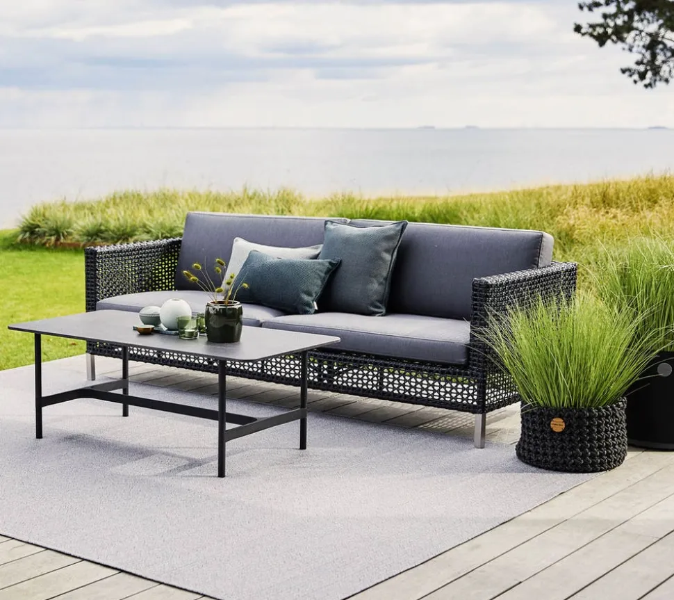 Twist Soffbord 120x60 | Teak/ Multi Colour