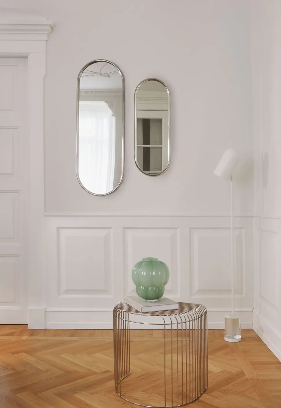 Uva Vas Glas Ø32 | Pastel Green