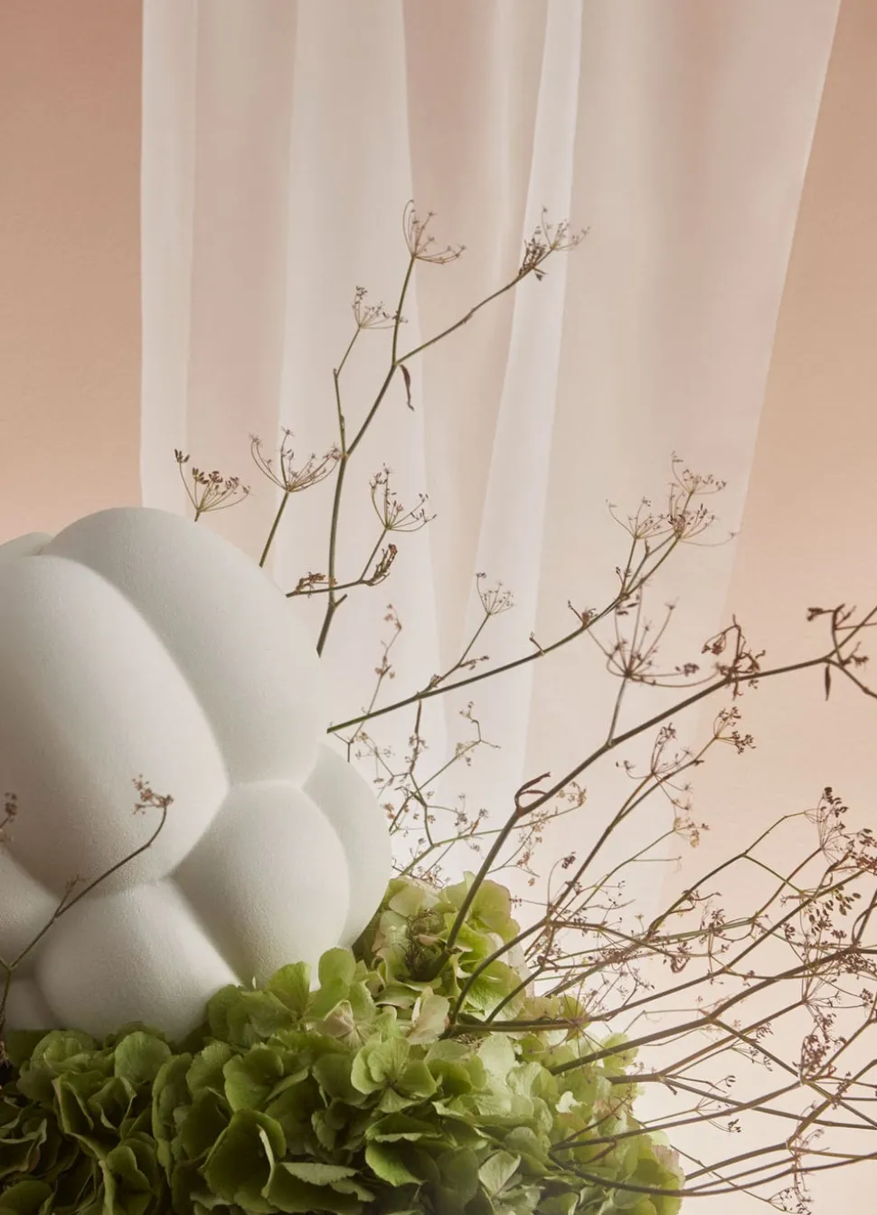Uva Vas Keramik Ø26 | Cream