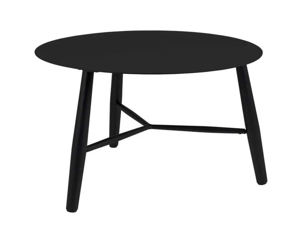 Vannes Soffbord Ø75 | Svart