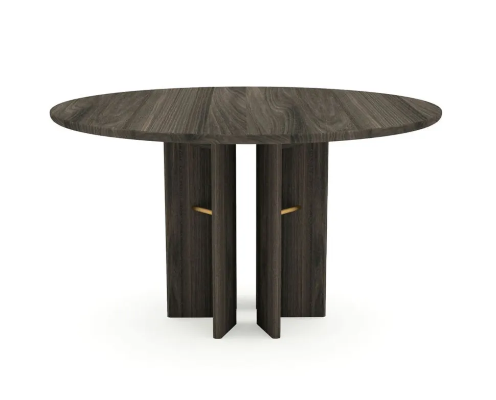Velvet Fan Matbord | Runt | Hel Skiva