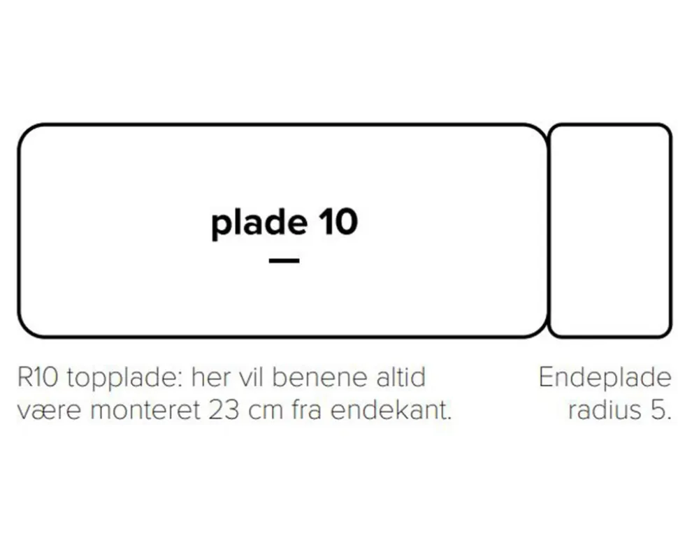 Velvet Matbord | Platta räfflade träben