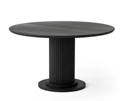 Velvet Matbord | Runt | Delad Skiva