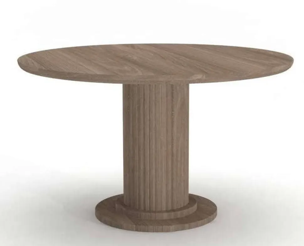 Velvet Matbord | Runt | Delad Skiva