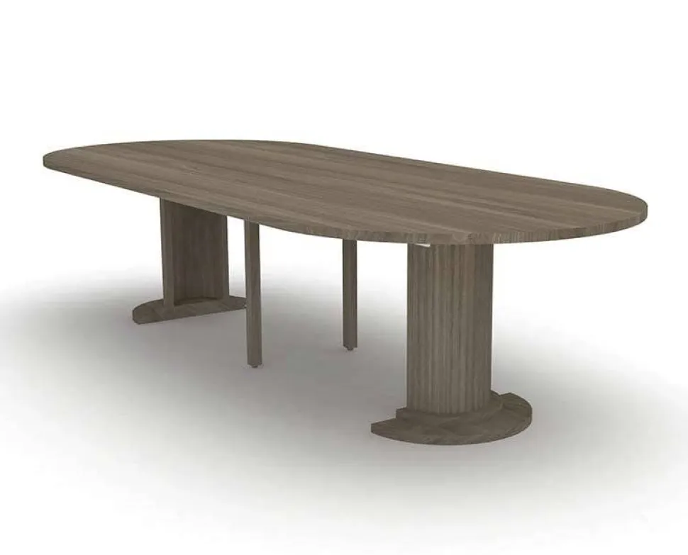 Velvet Matbord | Runt | Delad Skiva