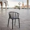 Venice Stol | Glossy Blue