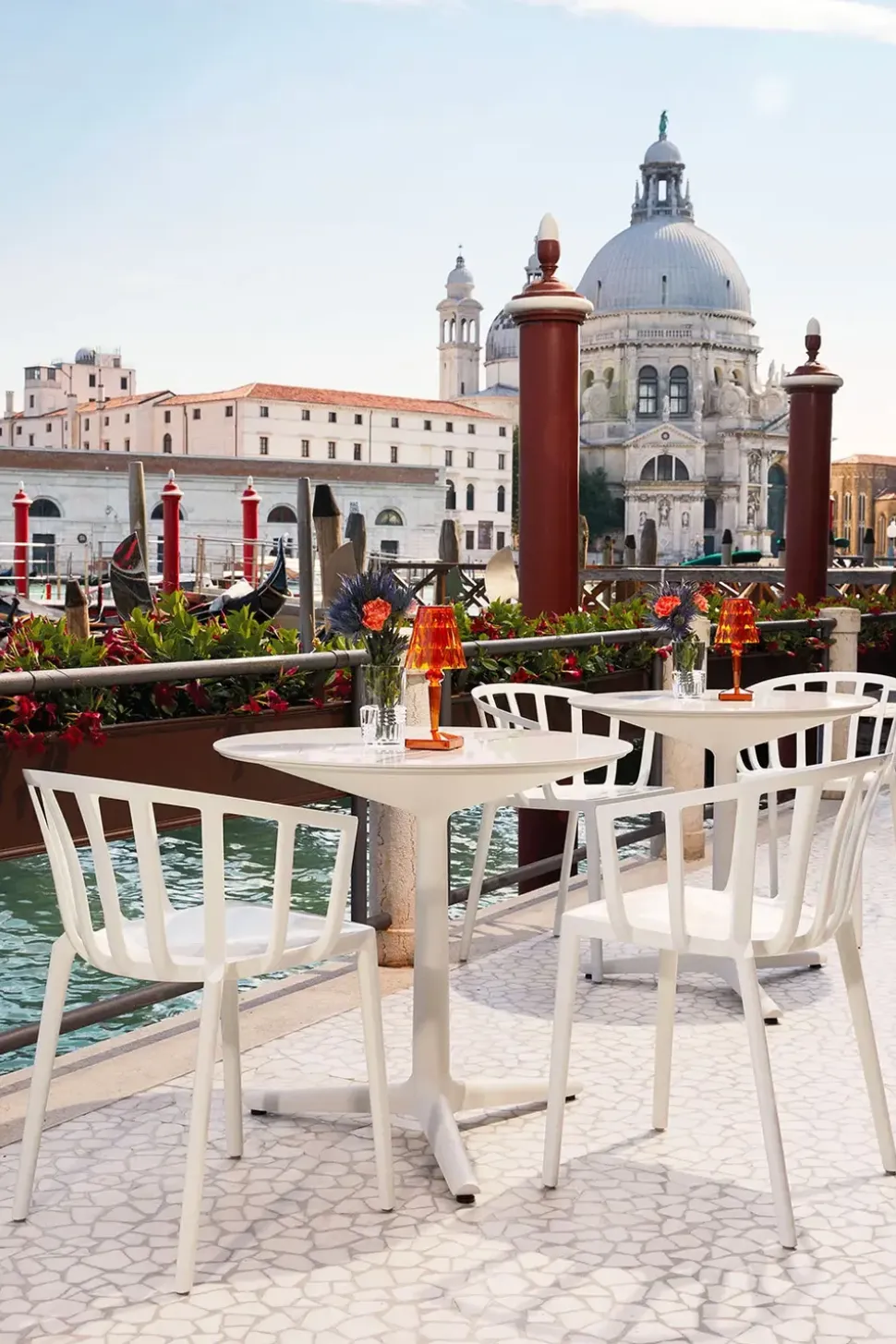 Venice Stol | Glossy Burgundy