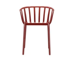 Venice Stol | Glossy Burgundy