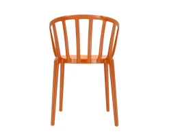 Venice Stol | Glossy Orange