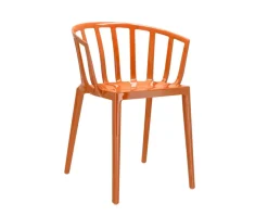Venice Stol | Glossy Orange