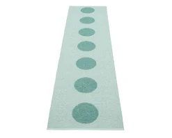 Vera Pop Gångmatta Jade/Pale Turquoise 70x280