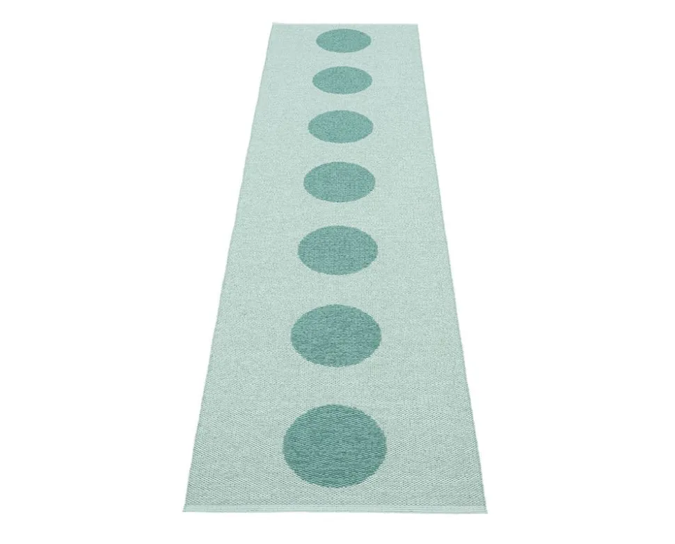 Vera Pop Gångmatta Jade/Pale Turquoise 70x280