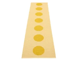 Vera Pop Gångmatta Mustard/Pale Yellow 70x280