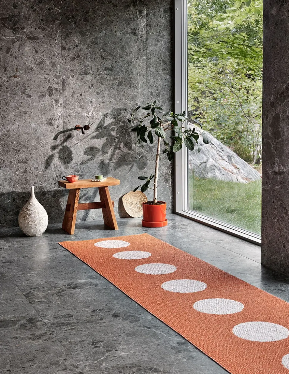 Vera Pop Gångmatta Pale Orange/Pearl Pink 70x280