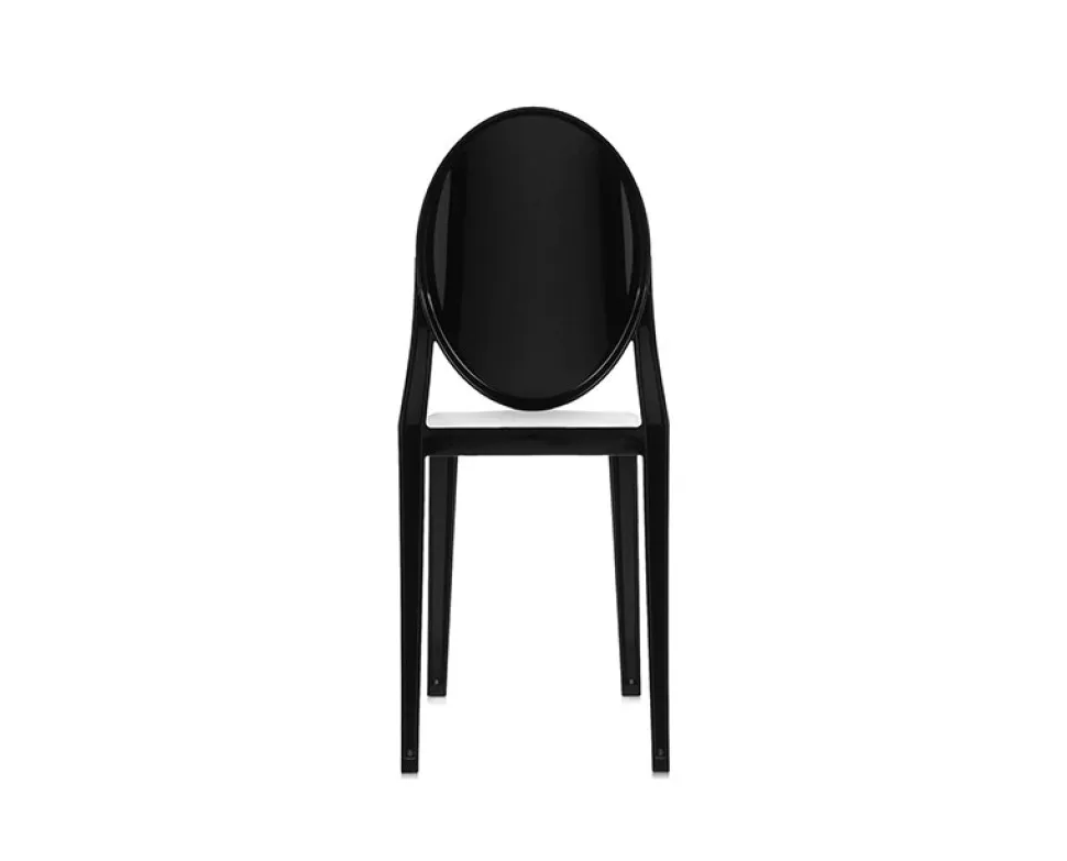 Victoria Ghost stol | Glossy Svart