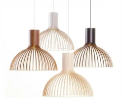 Victo 4250 taklampa Valnöt