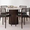 Vipp 481 Cabin Chair | Mörk Ek | Svart Läder