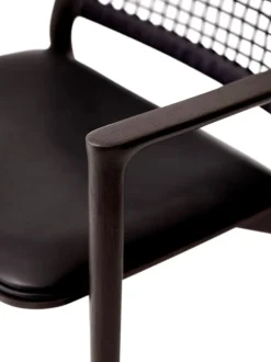 Vipp 488 Cabin Lounge Chair | Dark Oak