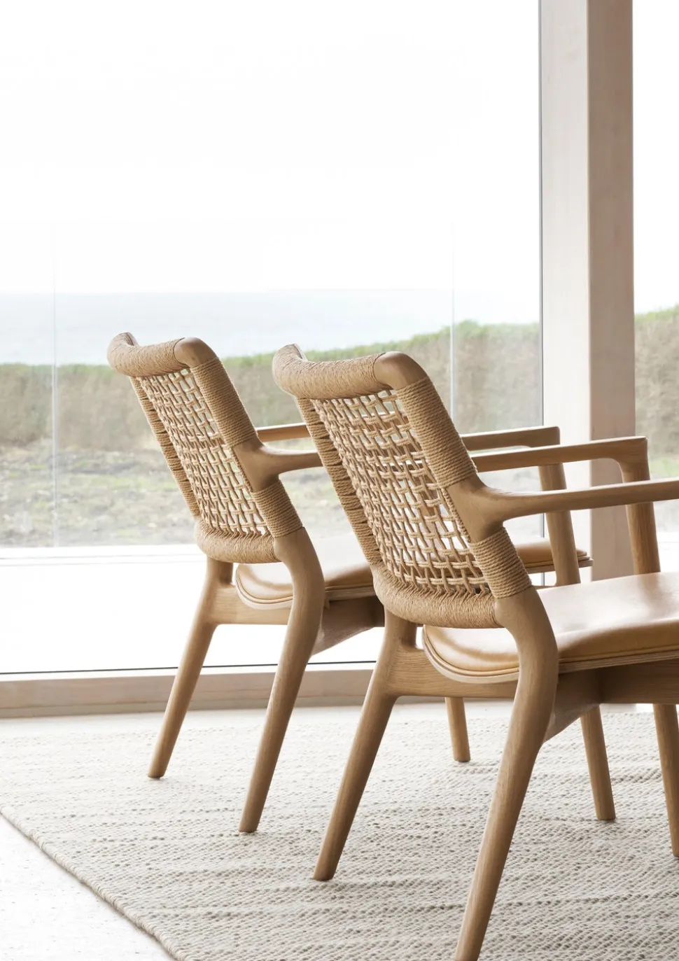 Vipp 488 Cabin Lounge Chair | Light Oak
