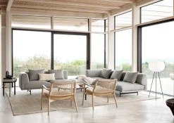 Vipp 488 Cabin Lounge Chair | Light Oak