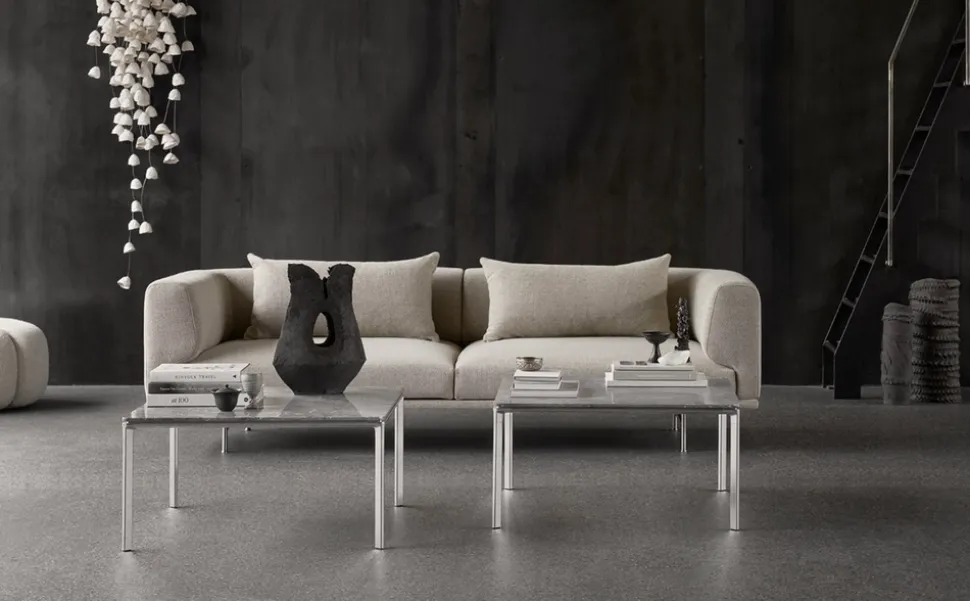 Vipp632 Chimney Soffa 3-sits | Bark Off White/Light Grey