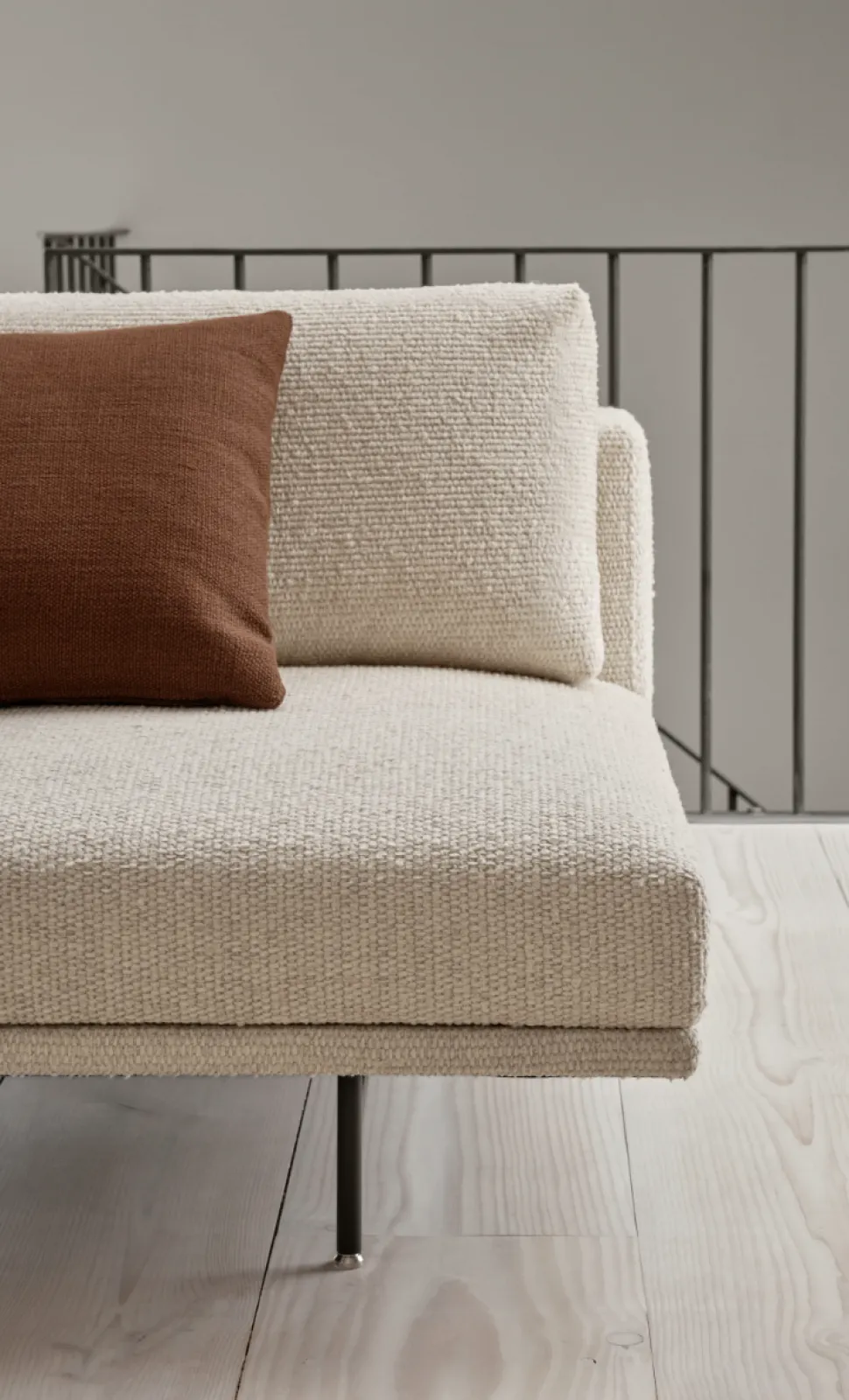 Vipp632 Chimney Soffa 3-sits | Bark Off White/Light Grey