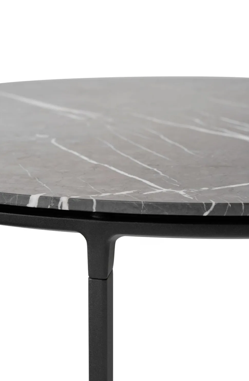 Vipp 425 Coffee table, Ø90 | Marmor, Pietra Grey