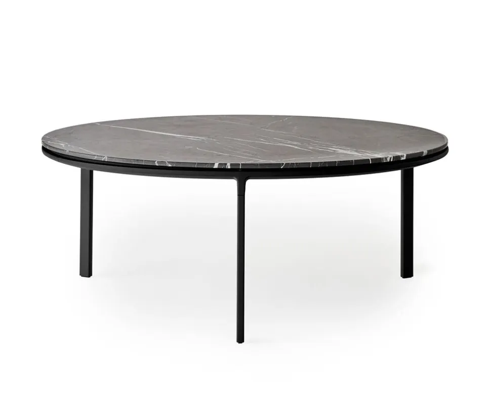 Vipp 425 Coffee table, Ø90 | Marmor, Pietra Grey