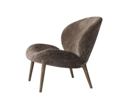 Vipp 469 Lodge Lounge Chair | Fårskinn Curly 07