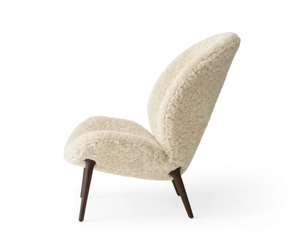 Vipp 466 Lodge Lounge Chair | Fårskinn Curly 09