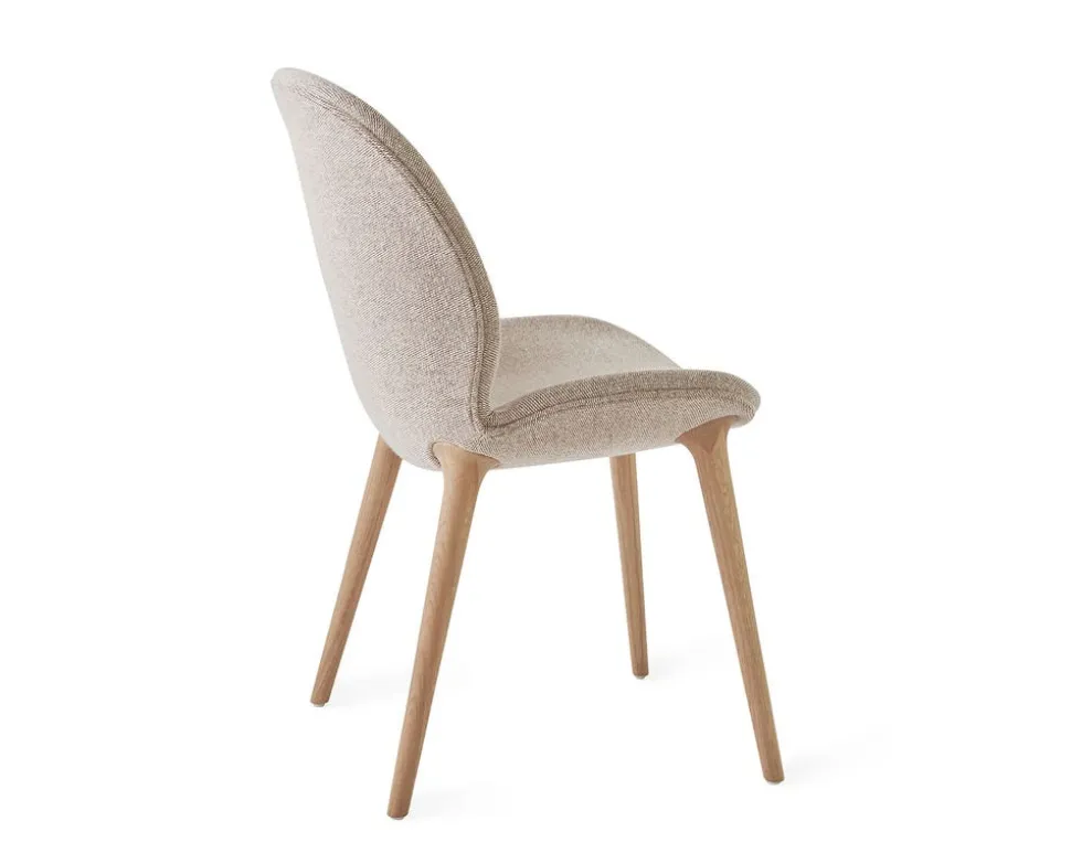 Vipp 462 Lodge Stol | Ljus Ek | Brook Beige/Chestnut