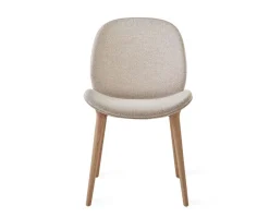 Vipp 462 Lodge Stol | Ljus Ek | Brook Beige/Chestnut
