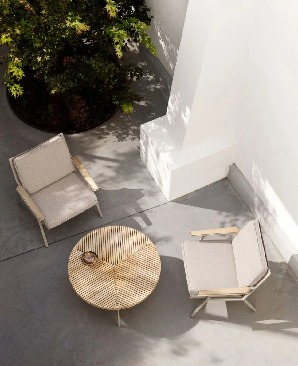Vipp 716 Open-Air Soffbord Ø90 | Teak