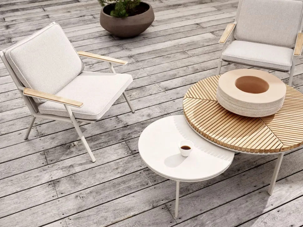 Vipp 716 Open-Air Soffbord Ø90 | Teak